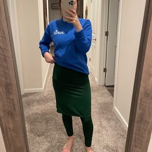 💚🌲Evergreen Athletic Skirt